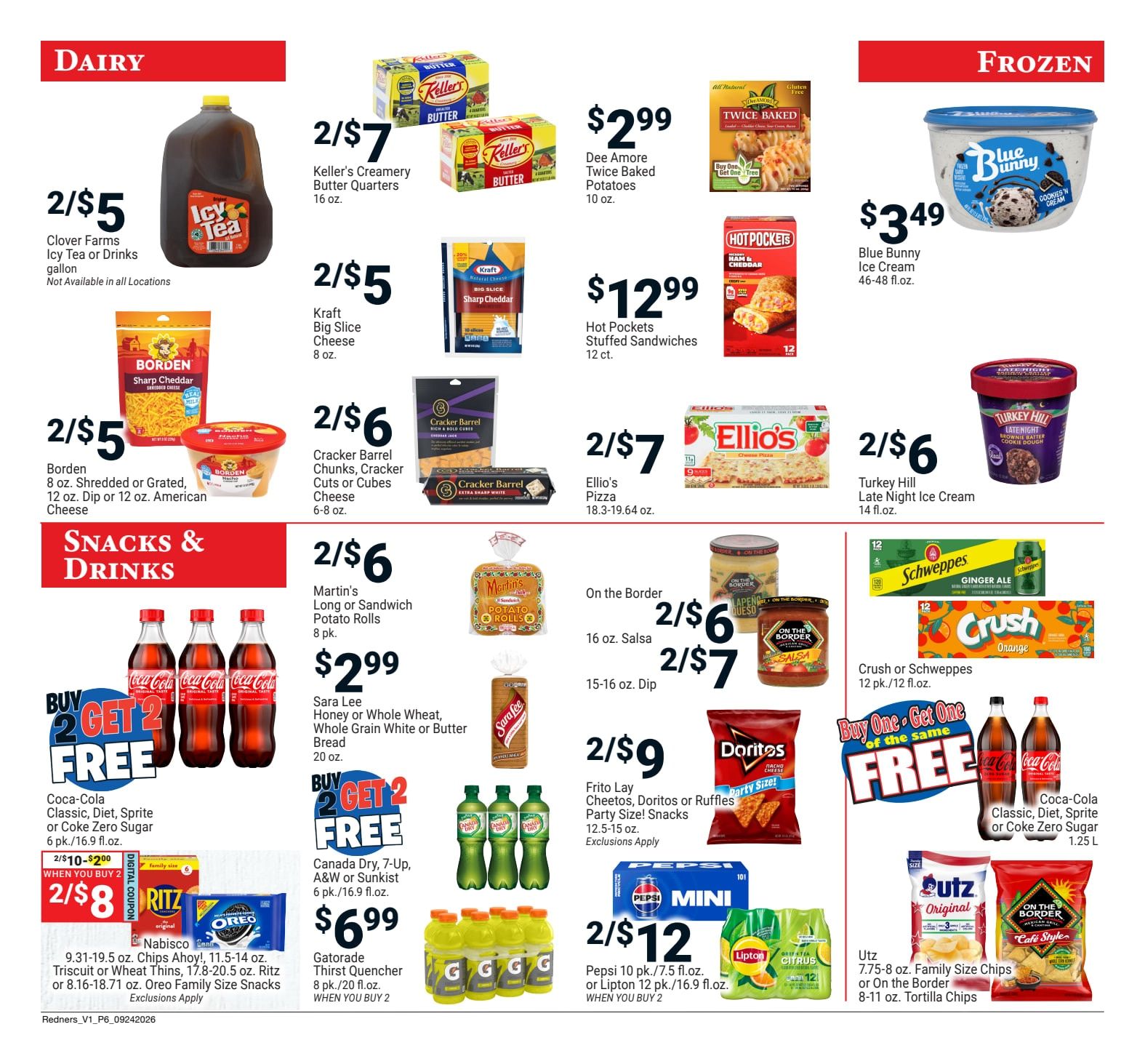 Redner's Markets (Audubon and other locations, PA) Weekly Ad September 24 - 30, 2026
