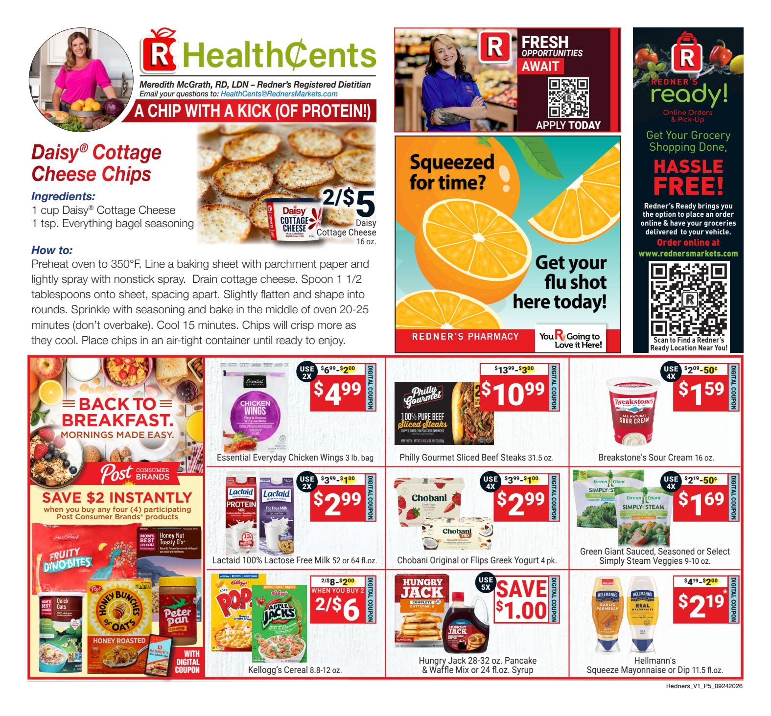 Redner's Markets (Camden and other locations, DE) Weekly Ad September 24 - 30, 2026