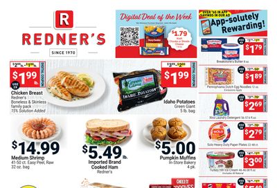 Redner's Markets (Nesquehoning, PA) Weekly Ad September 24 - 30, 2026