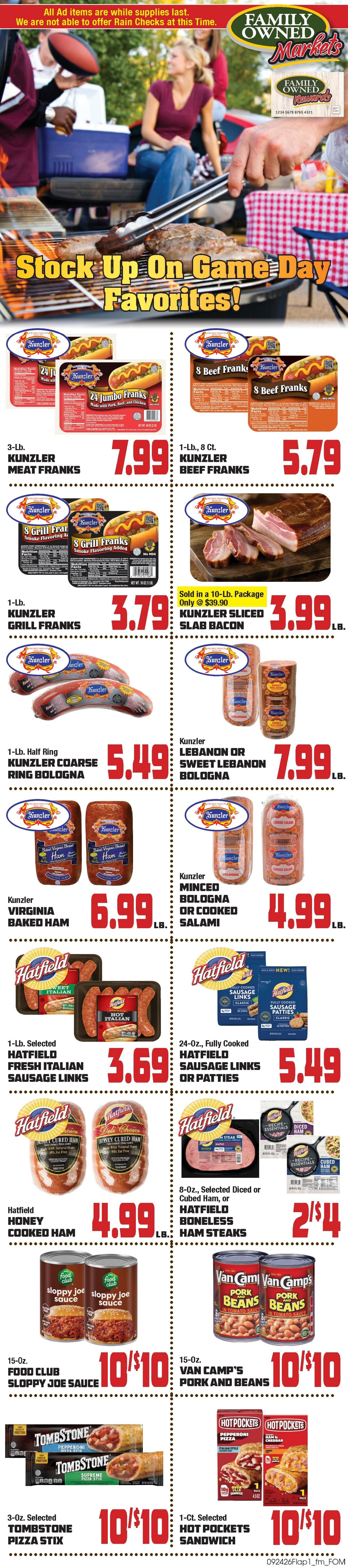 John Herr's Village Market Weekly Ad September 24 - 30, 2026