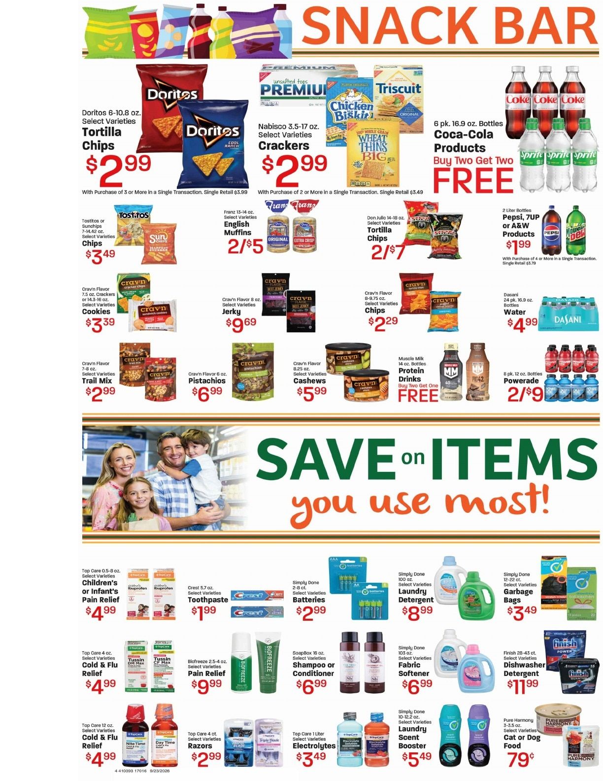 Lallatin Food Town Weekly Ad September 24 - 30, 2026