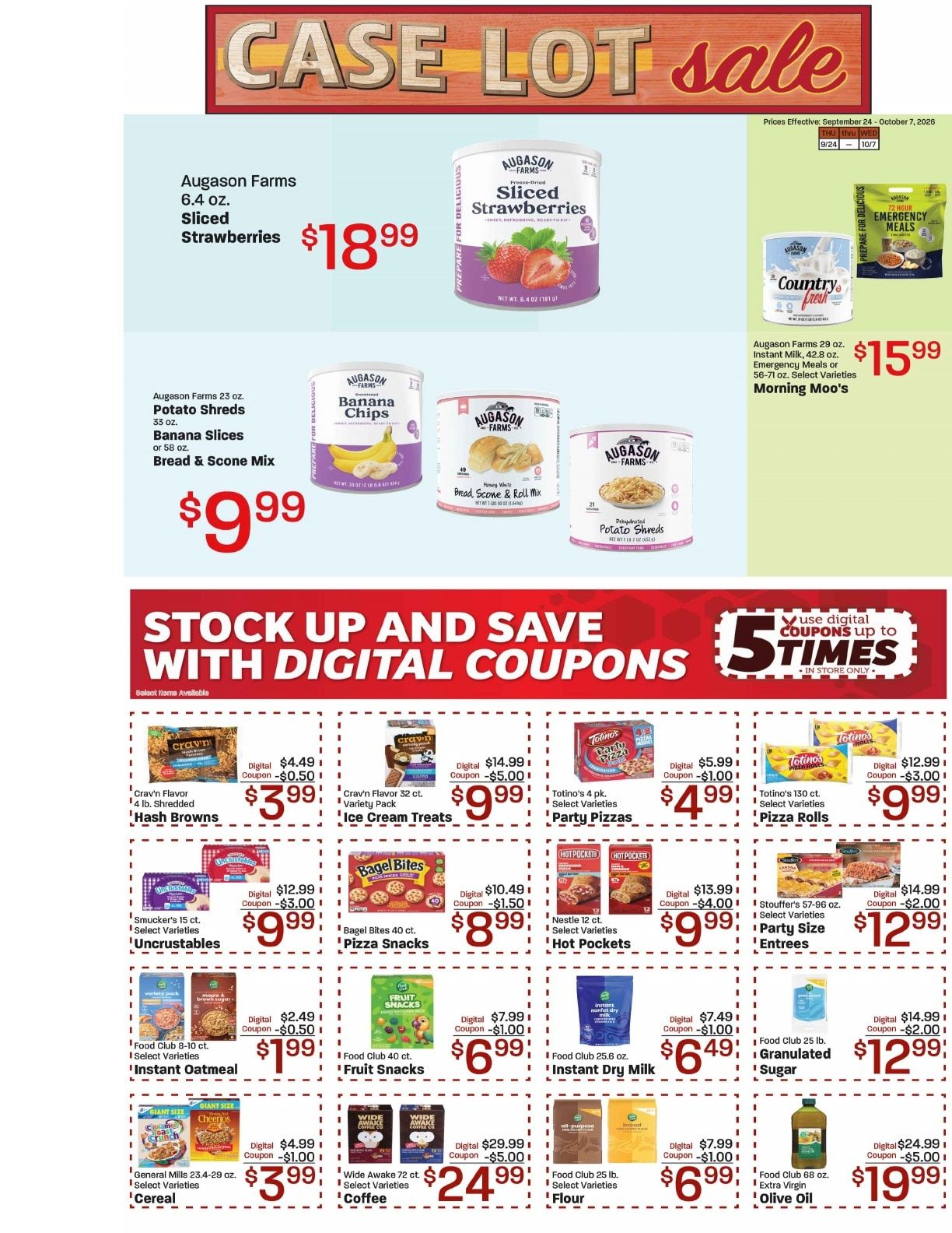 Lallatin Food Town Weekly Ad September 24 - October 7, 2026