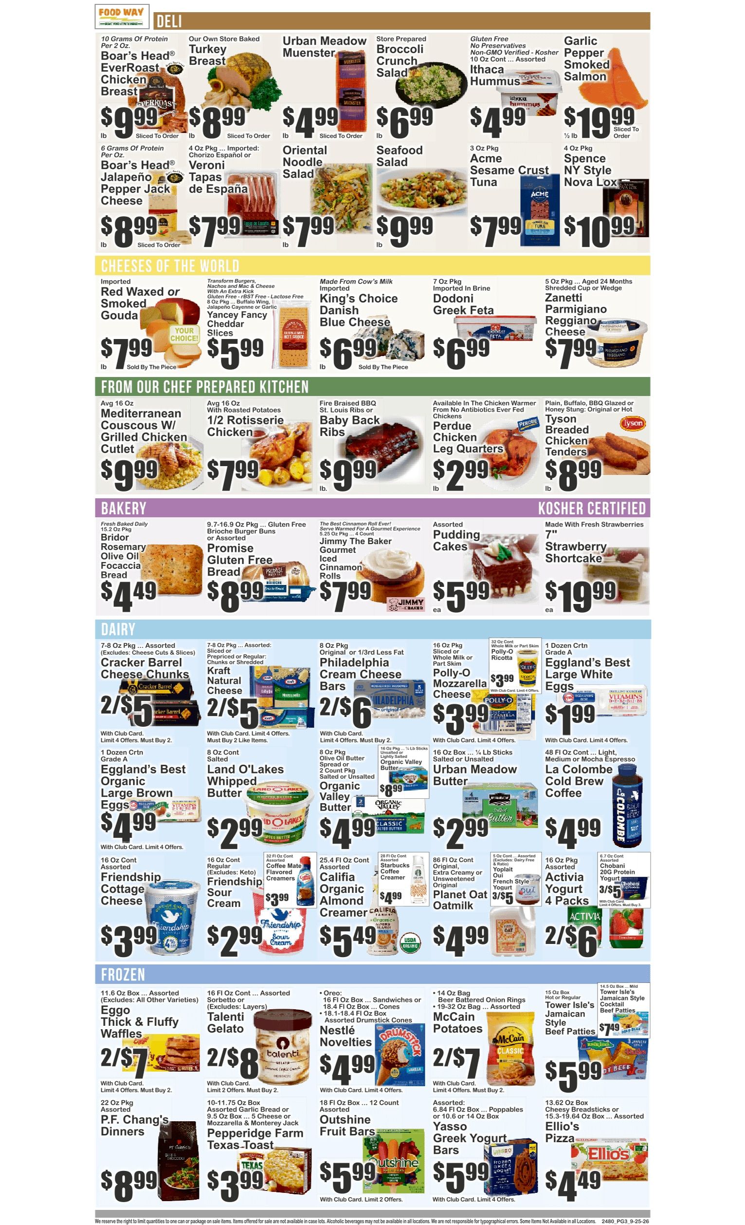 Food Way (2149 Ralph Avenue, Brooklyn, NY) Key Food 09/25 - 10/01 Preview Weekly Ad September 25 - October 1, 2026