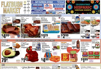 Flatbush Market (369 Flatbush Avenue, Brooklyn, NY) Weekly Ad September 25 - October 1, 2026