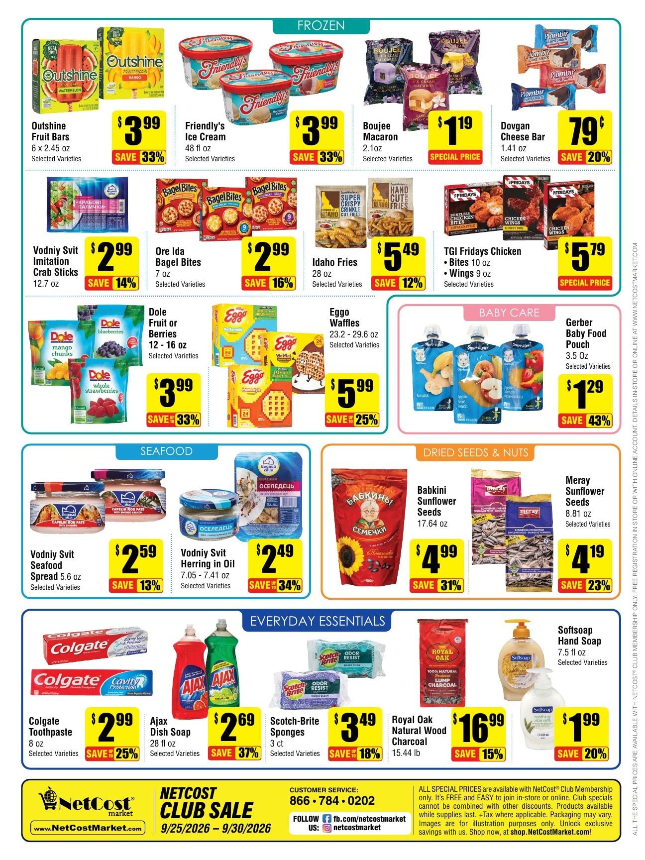 NetCost Market (New Jersey, Pennsylvania) Weekly Ad September 25 - 30, 2026