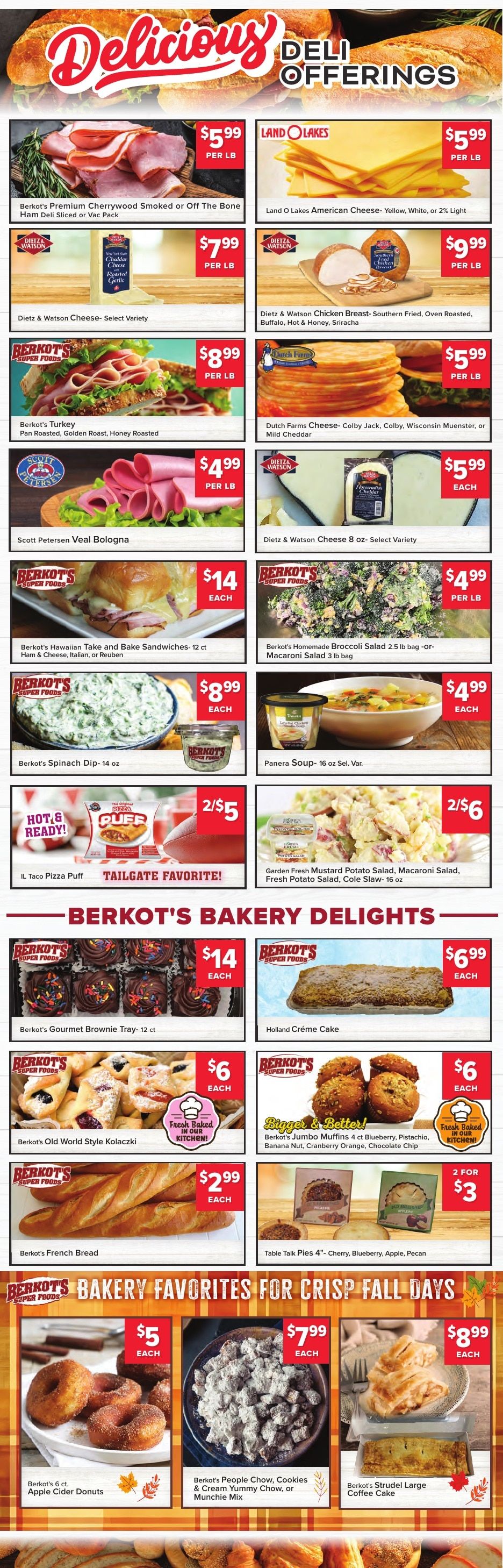 Berkot's Super Foods (Dyer, IN) Weekly Ad September 24 - 30, 2026