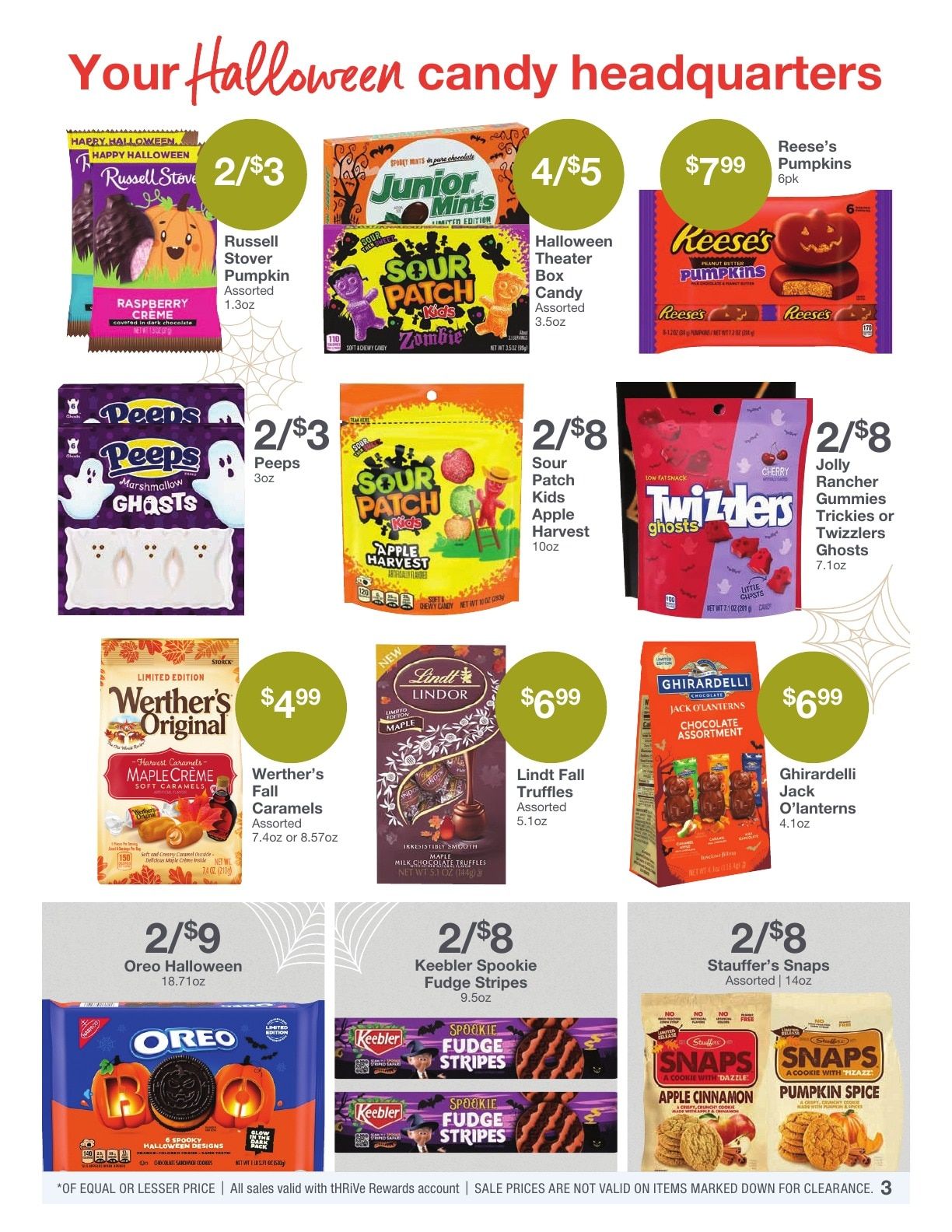 Kinney Drugs Halloween Weekly Ad September 24 - October 31, 2026