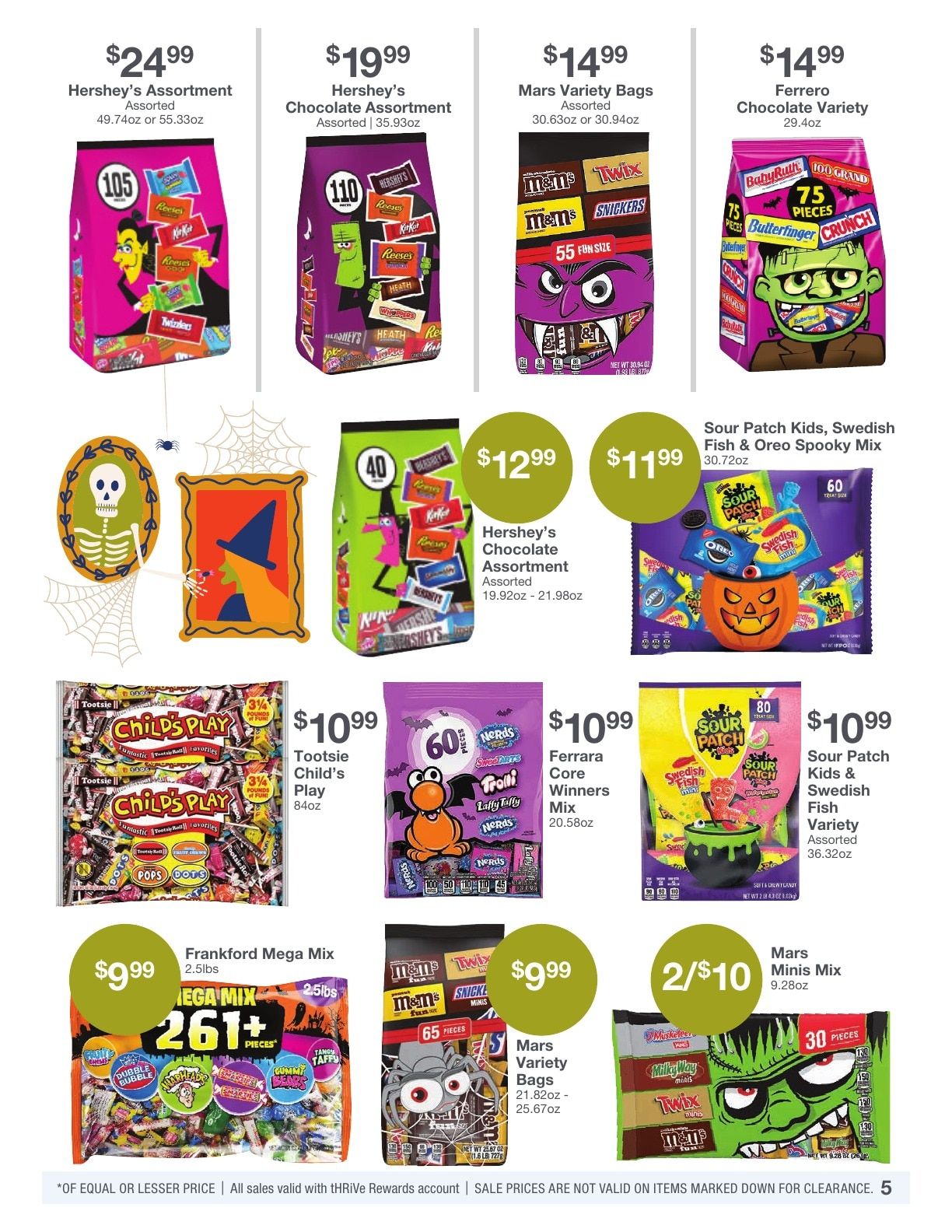 Kinney Drugs Halloween Weekly Ad September 24 - October 31, 2026