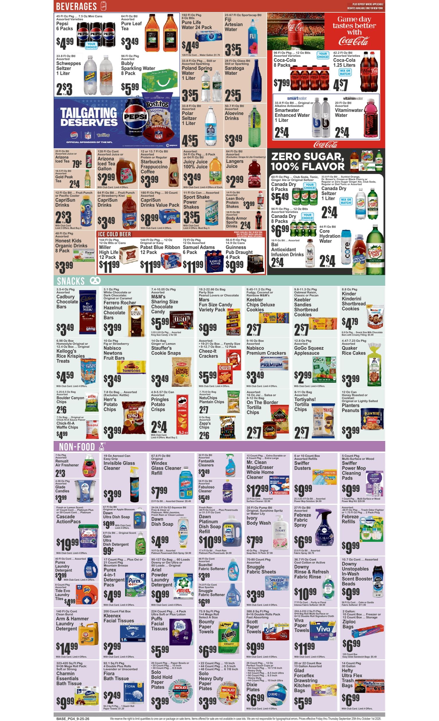 Food Universe (97 Avenue O, Brooklyn, NY) 09/25 - 10/01 Preview Weekly Ad September 25 - October 1, 2026