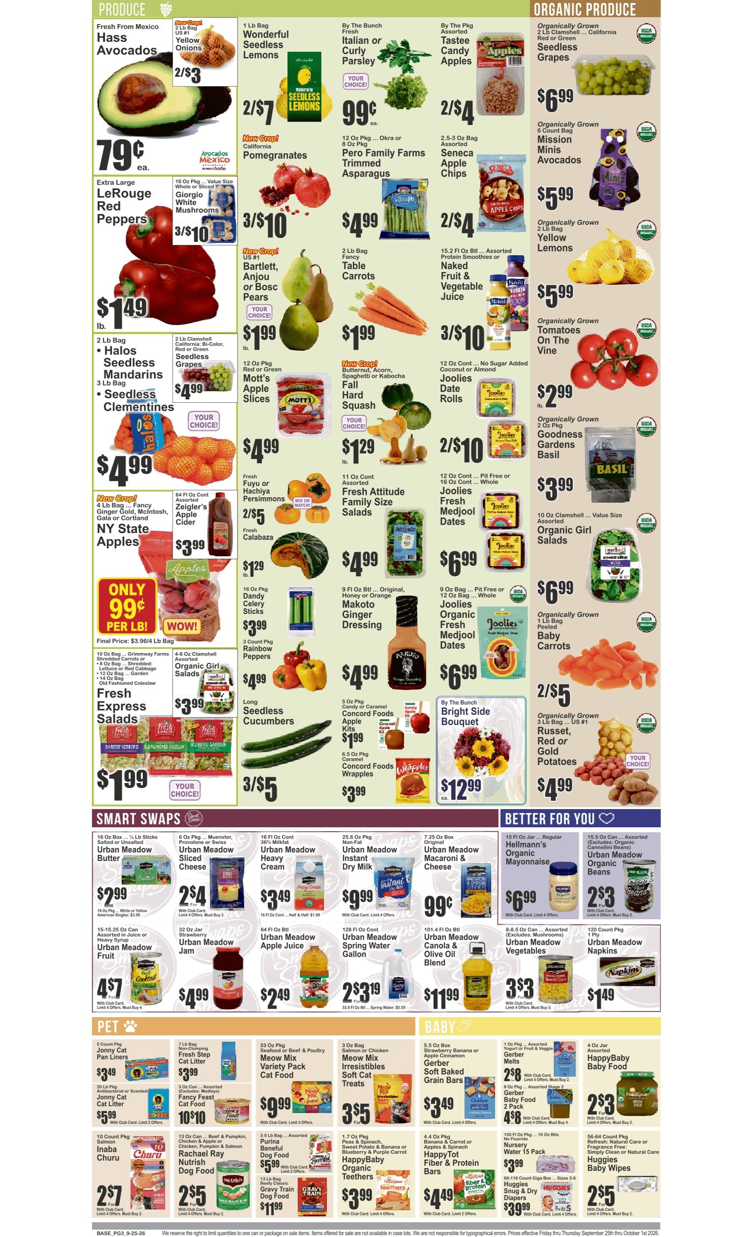 Food Universe (Ridgewood, NY) 09/25 - 10/01 Preview Weekly Ad September 25 - October 1, 2026