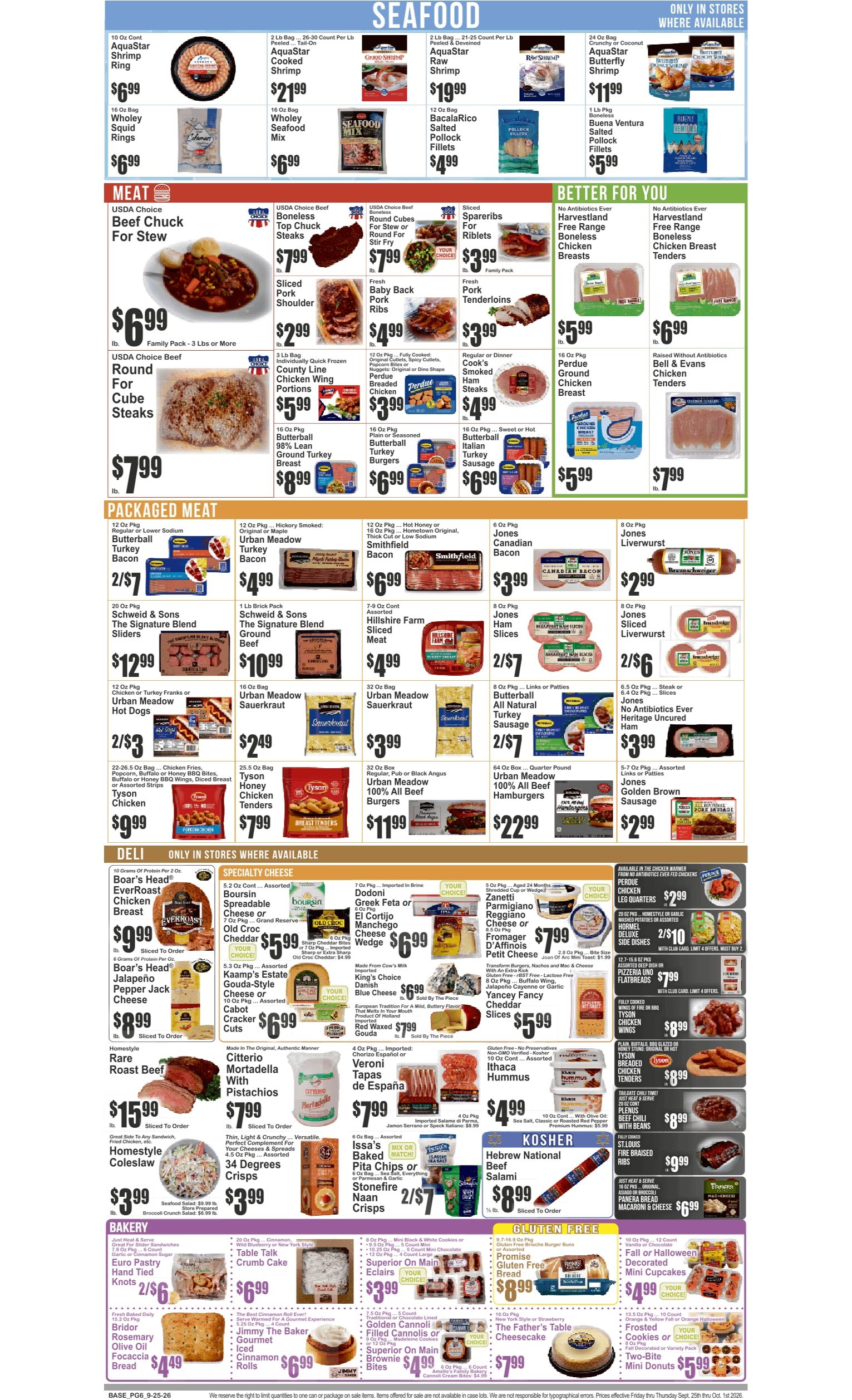 Food Universe (Ridgewood, NY) 09/25 - 10/01 Preview Weekly Ad September 25 - October 1, 2026