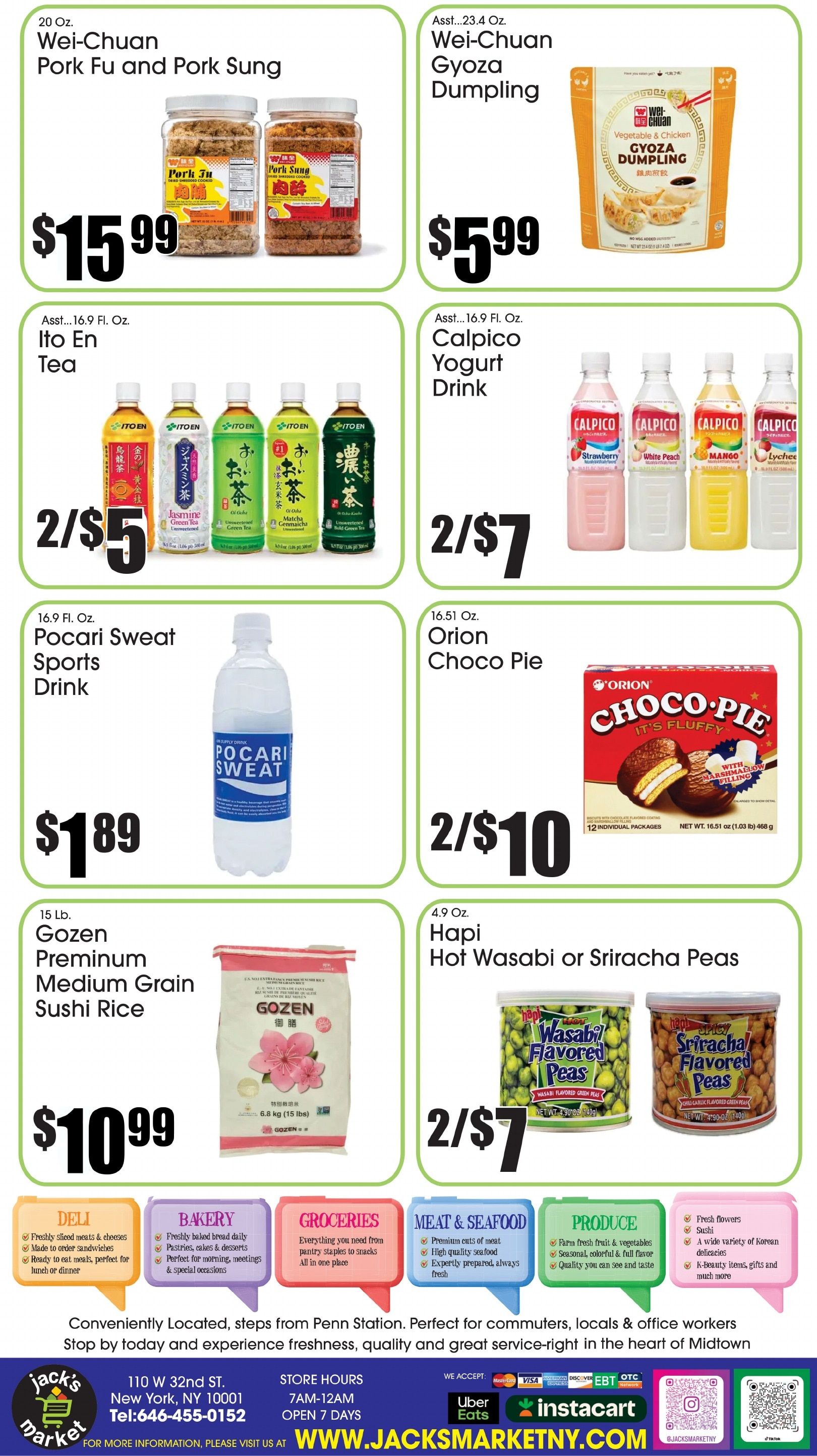 Jack's Market NYC Weekly Ad September 25 - October 1, 2026