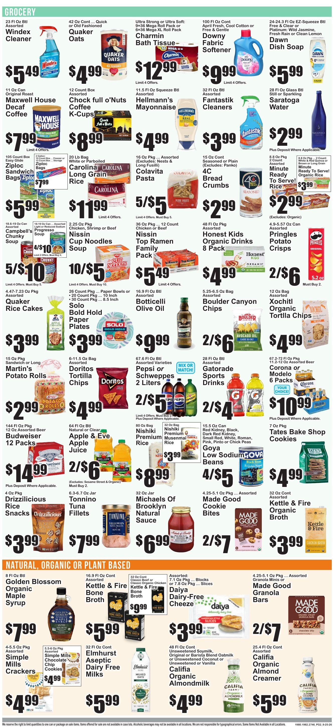 55 Fulton Market Weekly Ad September 25 - October 1, 2026