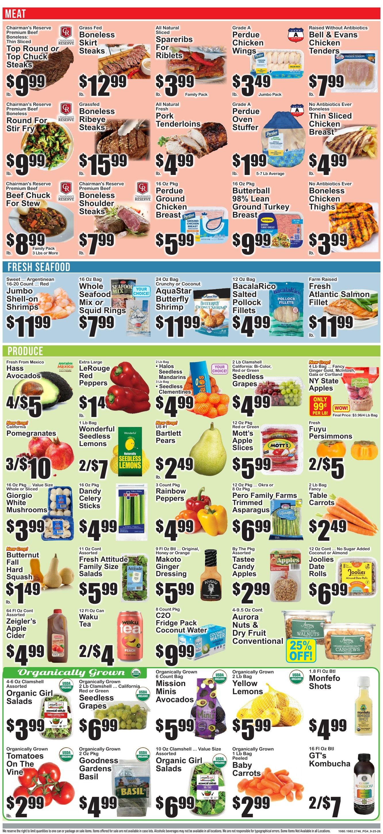 55 Fulton Market Weekly Ad September 25 - October 1, 2026