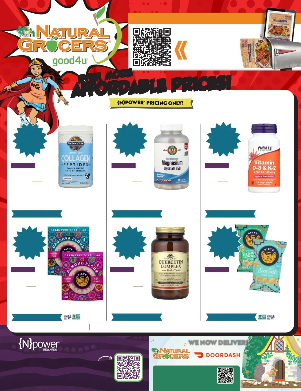 Natural Grocers Health Hotline Magazine Weekly Ad September 25 - October 24, 2026
