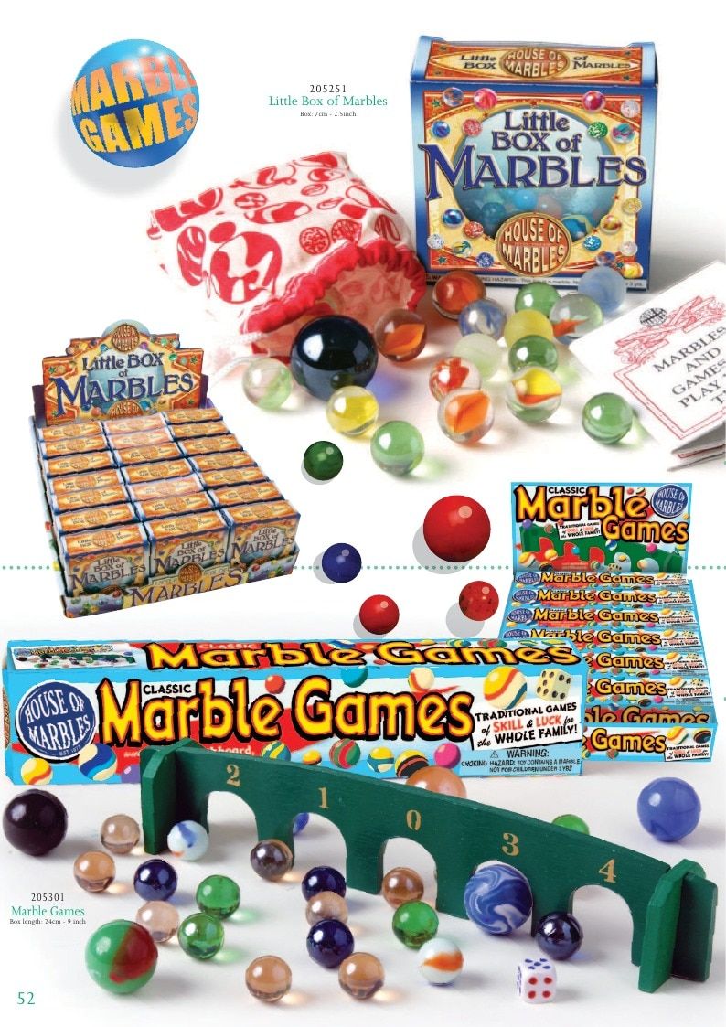 House of Marbles Annual Games and Gifts Catalog Weekly Ad January 1 - December 31, 2026
