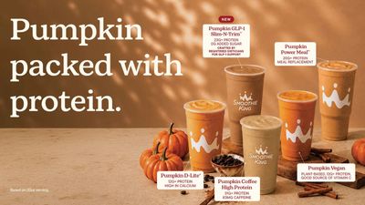 Smoothie King: New Slim-N-Trim GLP-1 Pumpkin Smoothie
