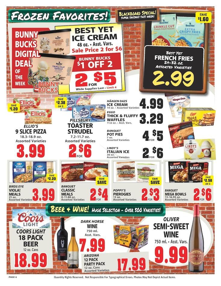 Big Bunny Market Weekly Ad September 25 - October 1, 2026