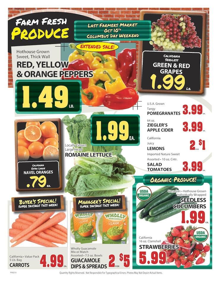 Big Bunny Market Weekly Ad September 25 - October 1, 2026