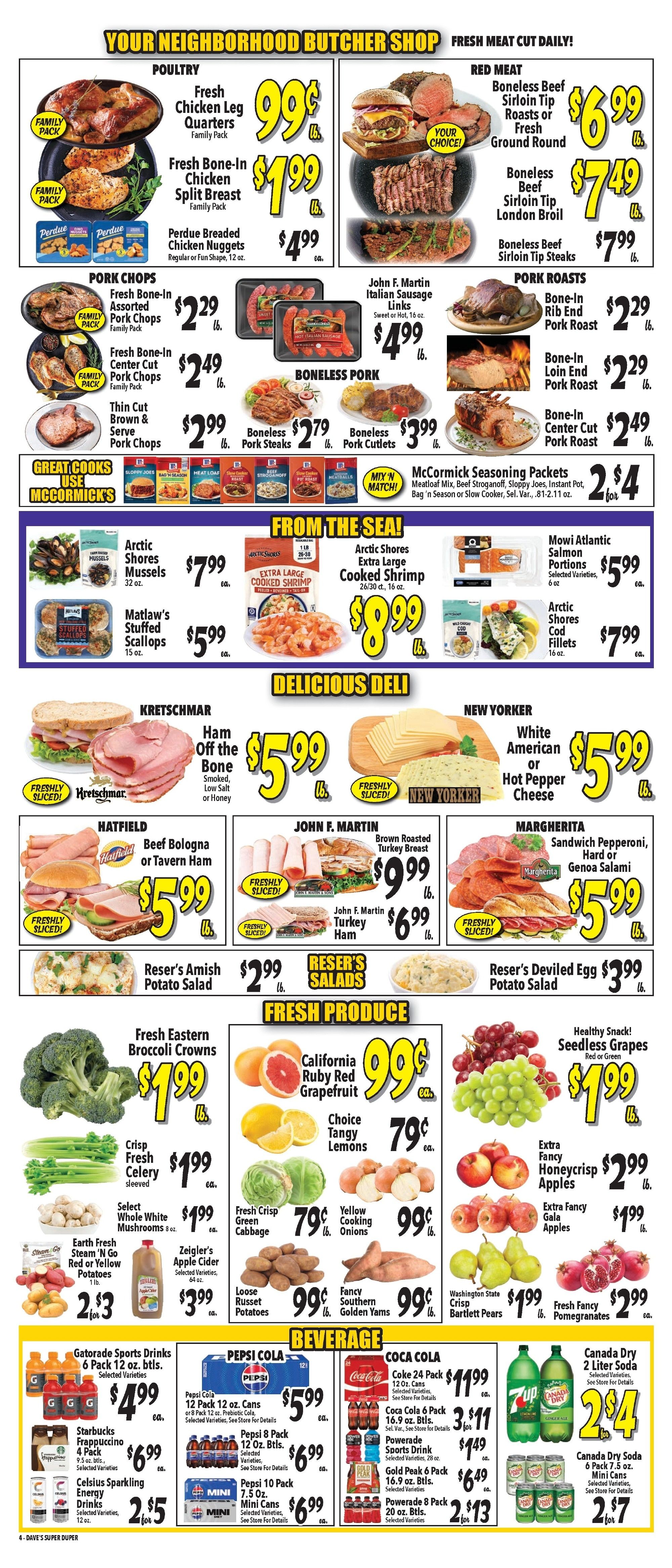 Dave's Super Duper Weekly Ad September 25 - October 1, 2026