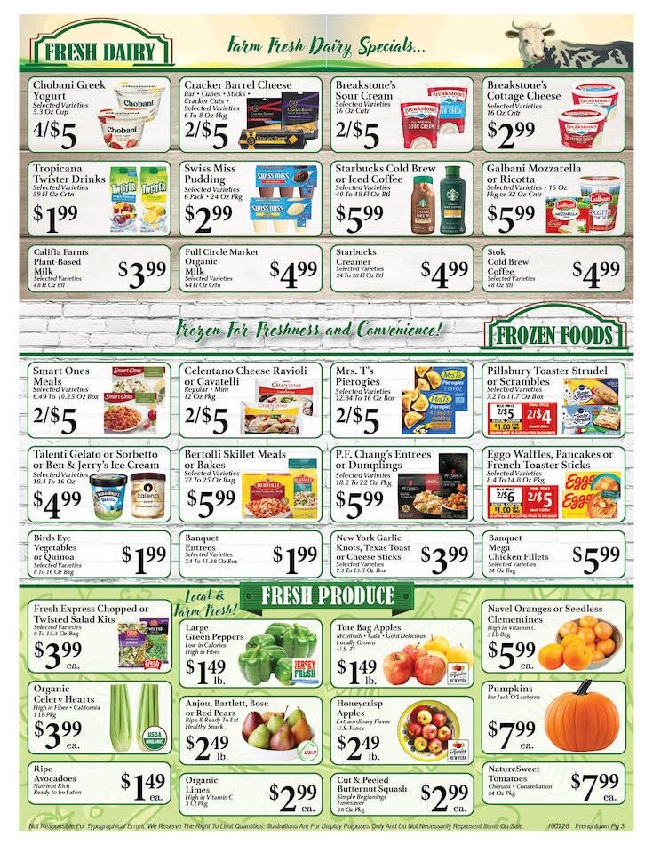 Frenchtown Market Weekly Ad October 2 - 8, 2026