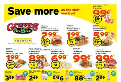 Graves' Shop 'n Save Weekly Ad September 27 - October 3, 2026