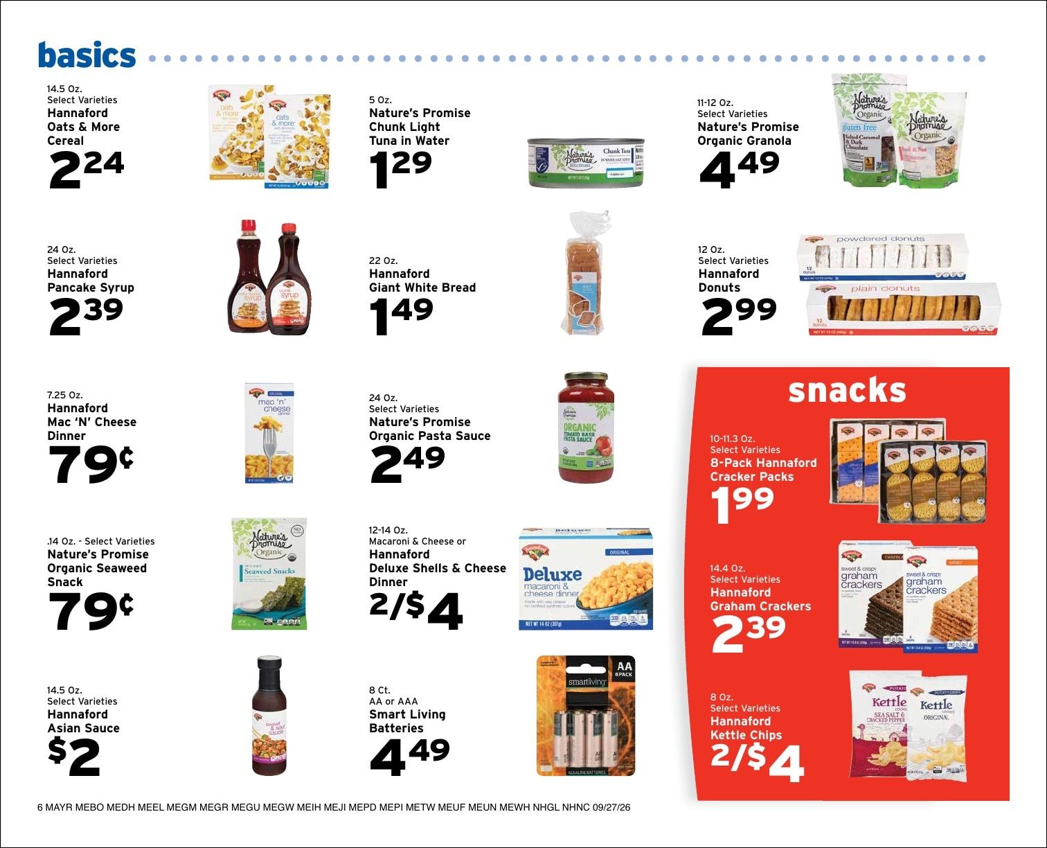 Graves' Shop 'n Save Weekly Ad September 27 - October 3, 2026