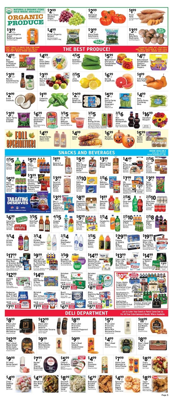 Bensonhurst Market Weekly Ad September 25 - October 1, 2026