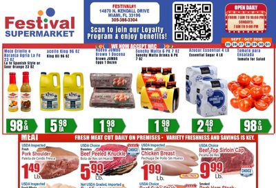 Festival Supermarket Weekly Ad September 25 - October 1, 2026