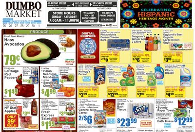 Dumbo Market Key Food Weekly Ad September 25 - October 1, 2026
