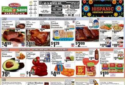 Fresh N Save Marketplace (Ridgewood, NY) Key Food Weekly Ad September 25 - October 1, 2026