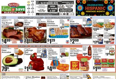 Fresh N Save Marketplace (Sunnyside, NY) Key Food Weekly Ad September 25 - October 1, 2026