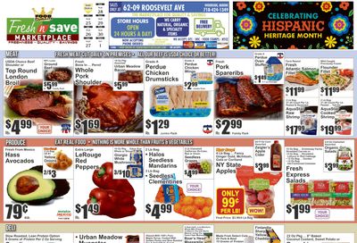 Fresh N Save Marketplace (Woodside, NY) Key Food Weekly Ad September 25 - October 1, 2026