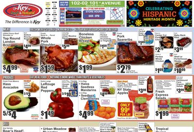 Key Fresh & Natural (102-02 101st Ave., Ozone Park, NY) Key Food Weekly Ad September 25 - October 1, 2026