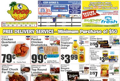 Food World Supermarket (4209 Avenue D, Brooklyn, NY) Key Food Weekly Ad September 25 - October 1, 2026