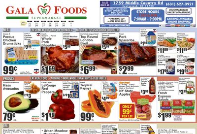 Gala Foods (1759 Middle Country Road, Unit 1, Centereach, NY) Key Food Weekly Ad September 25 - October 1, 2026
