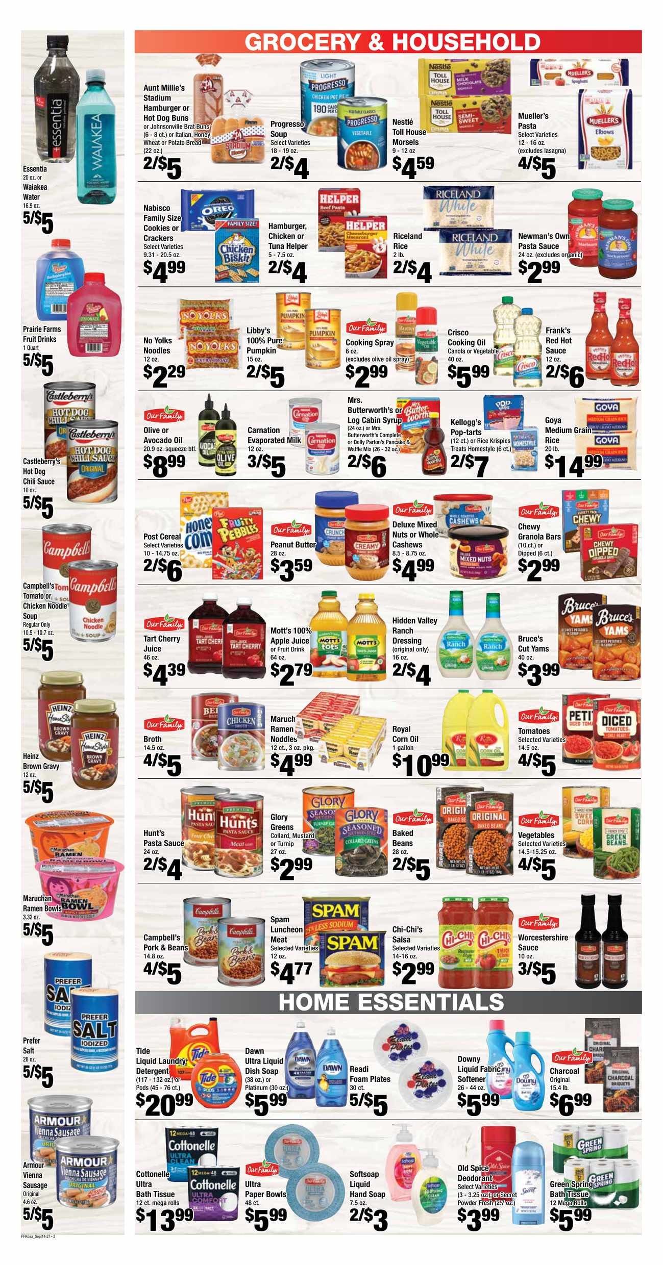 Family Foods SuperStore Weekly Ad September 25 - 27, 2026