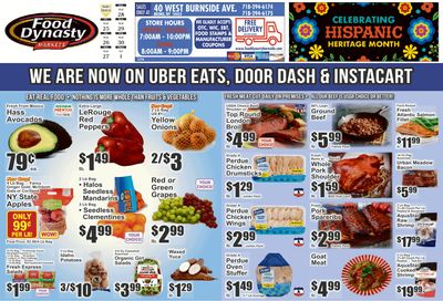 Food Dynasty (Bronx, NY) Key Food Weekly Ad September 25 - October 1, 2026