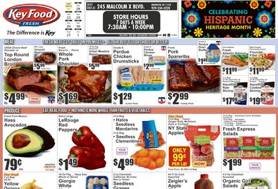 Halsey Traders Market (245 Malcolm X Blvd., Brooklyn, NY) Key Food Weekly Ad September 25 - October 1, 2026