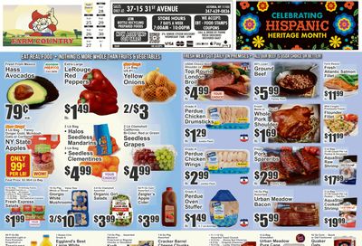 Farm Country (Astoria, NY) Key Food Weekly Ad September 25 - October 1, 2026