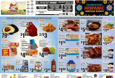 Farm Country (East Elmhurst, NY) Key Food Weekly Ad September 25 - October 1, 2026