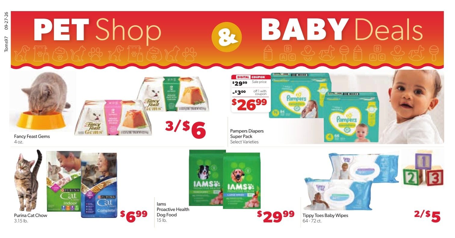 Tom's Food Center (Okemos, MI) Weekly Ad September 27 - October 3, 2026