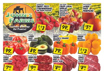 John's Farms Weekly Ad September 25 - October 1, 2026