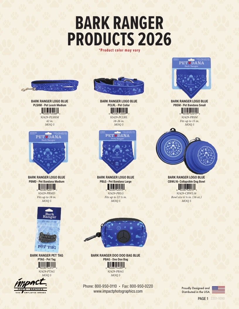 Impact Photographics Bark Ranger Catalog Weekly Ad January 1 - December 31, 2026