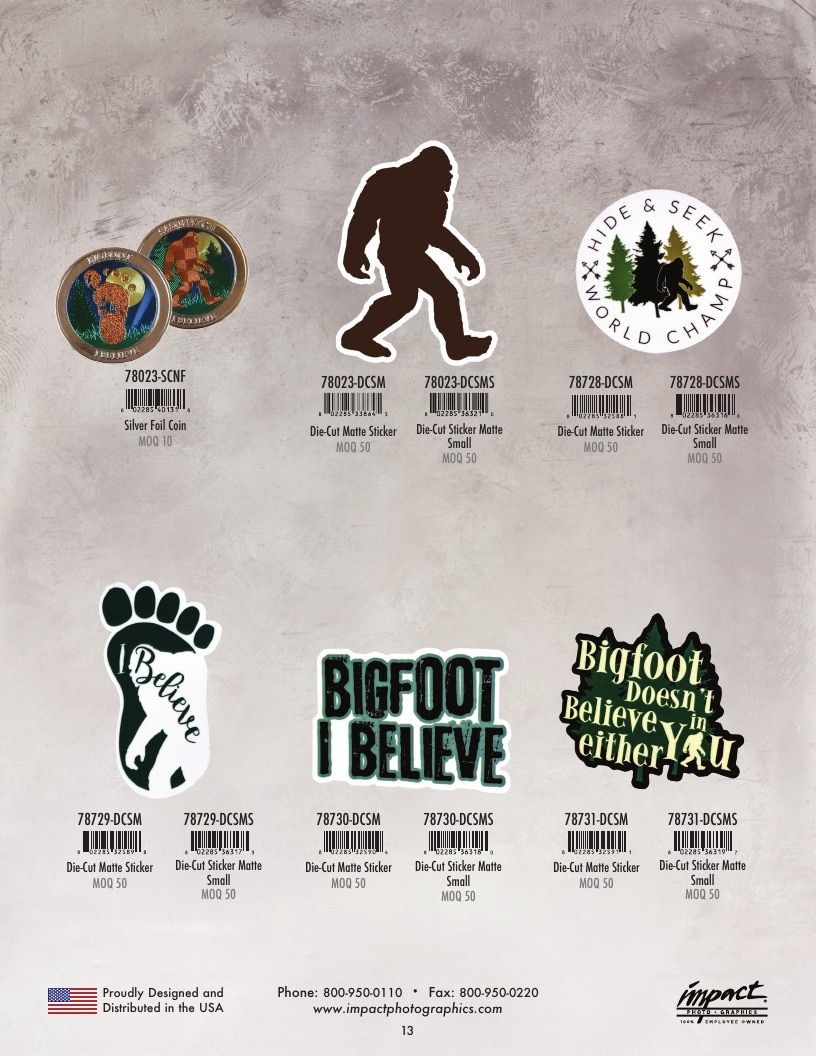 Impact Photographics Bigfoot Products Catalog Weekly Ad January 1 - December 31, 2026