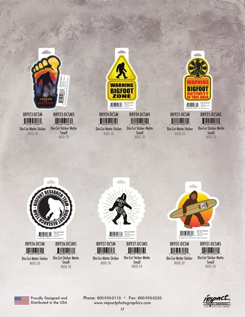 Impact Photographics Bigfoot Products Catalog Weekly Ad January 1 - December 31, 2026