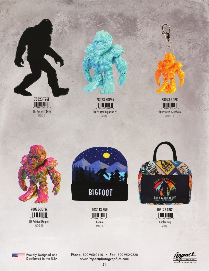 Impact Photographics Bigfoot Products Catalog Weekly Ad January 1 - December 31, 2026