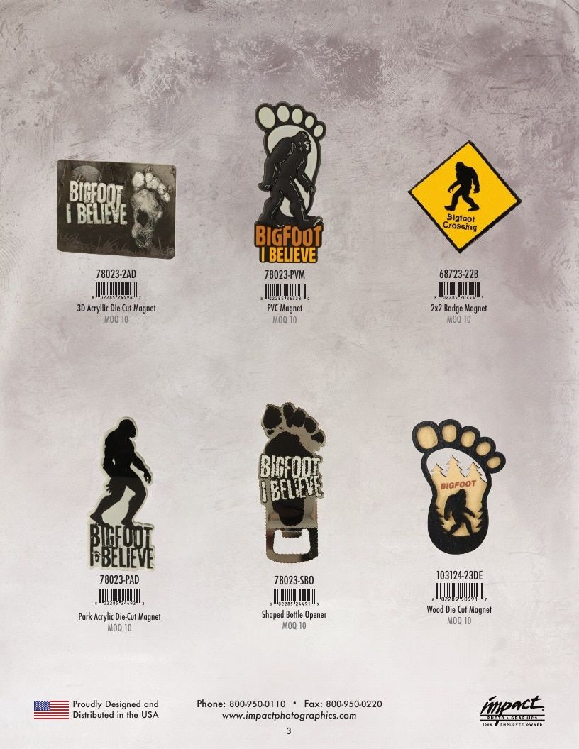Impact Photographics Bigfoot Products Catalog Weekly Ad January 1 - December 31, 2026