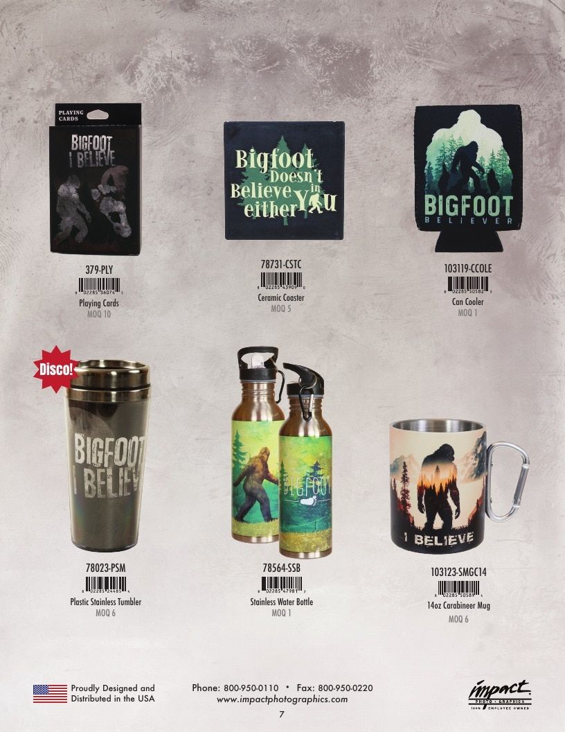 Impact Photographics Bigfoot Products Catalog Weekly Ad January 1 - December 31, 2026