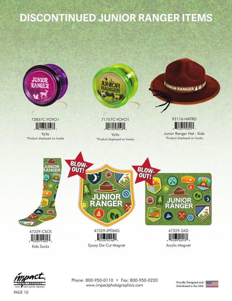 Impact Photographics Junior Ranger Catalog Weekly Ad January 1 - December 31, 2026